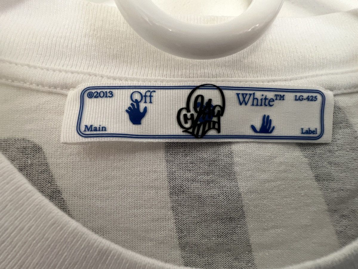 Off-White Off white x Katsu shirt sleeve slim fit t shirt Size US M / EU 48-50 / 2 - 3 Thumbnail