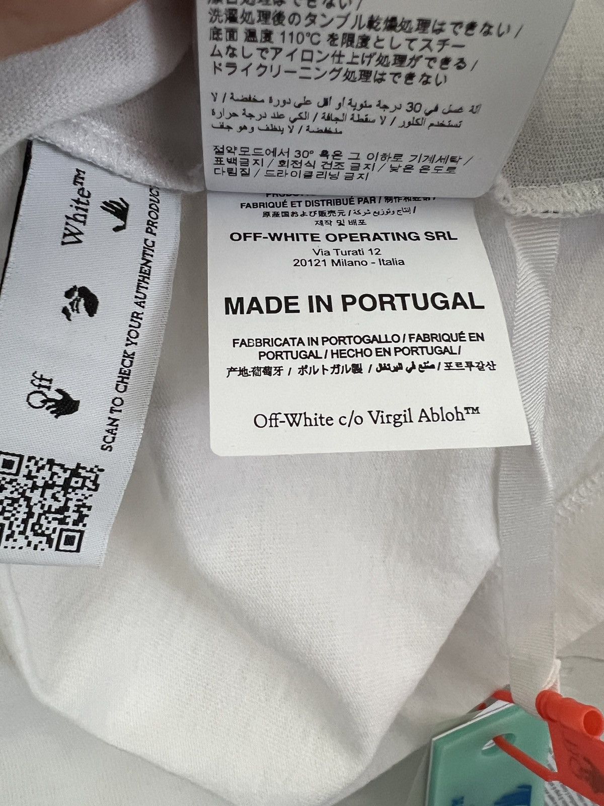 Off-White Off white x Katsu shirt sleeve slim fit t shirt Size US M / EU 48-50 / 2 - 9 Thumbnail