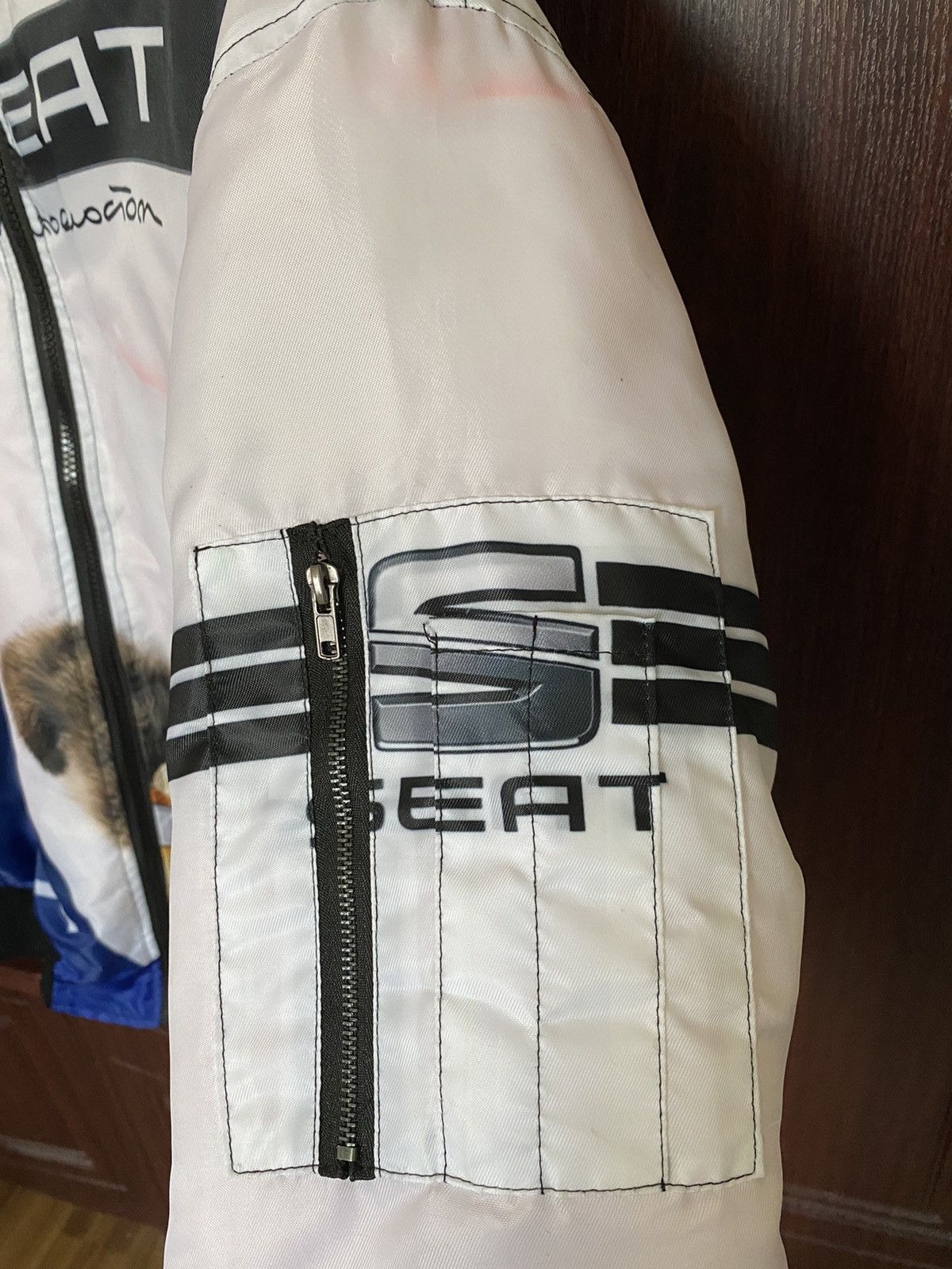 Vintage Seat Ice Age Racing Jacket Squirrel Ferrari Mercedes BMW Y2K Size US L / EU 52-54 / 3 - 6 Thumbnail
