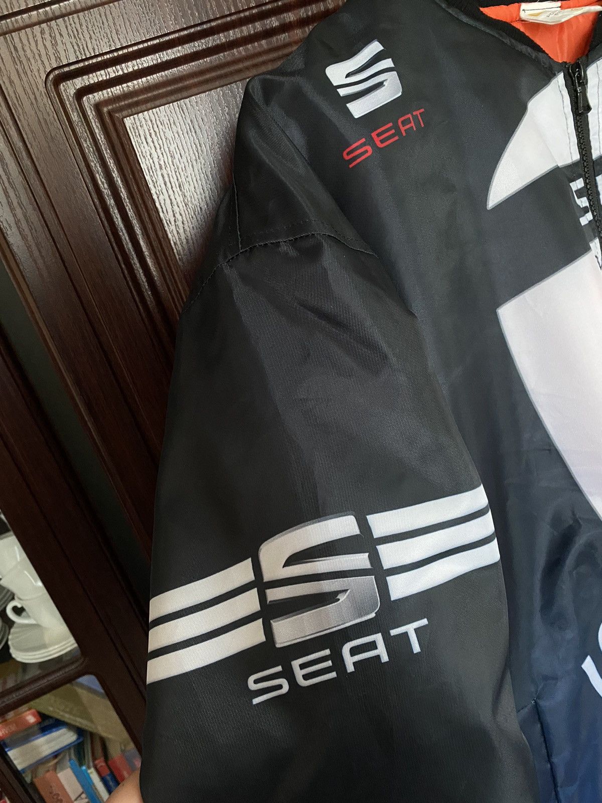 Vintage Seat Ice Age Racing Jacket Squirrel Ferrari Mercedes BMW Y2K Size US L / EU 52-54 / 3 - 5 Thumbnail