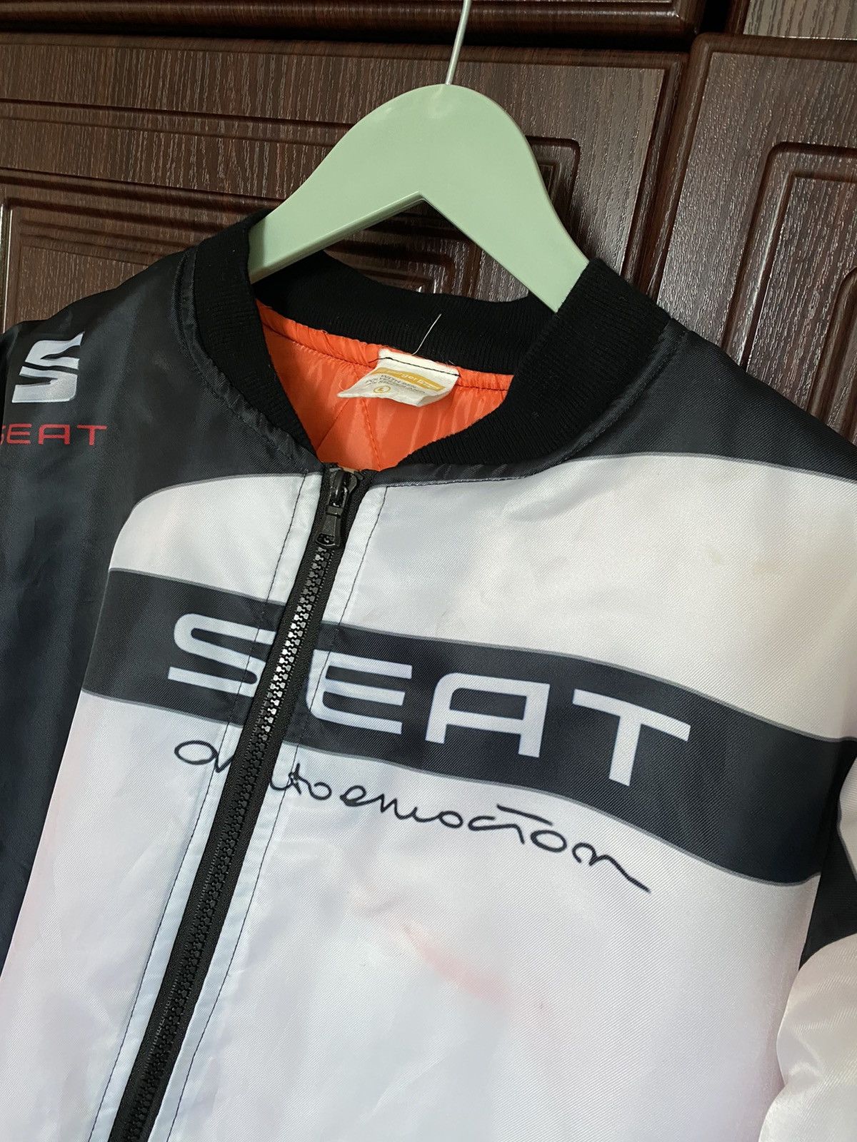 Vintage Seat Ice Age Racing Jacket Squirrel Ferrari Mercedes BMW Y2K Size US L / EU 52-54 / 3 - 2 Thumbnail