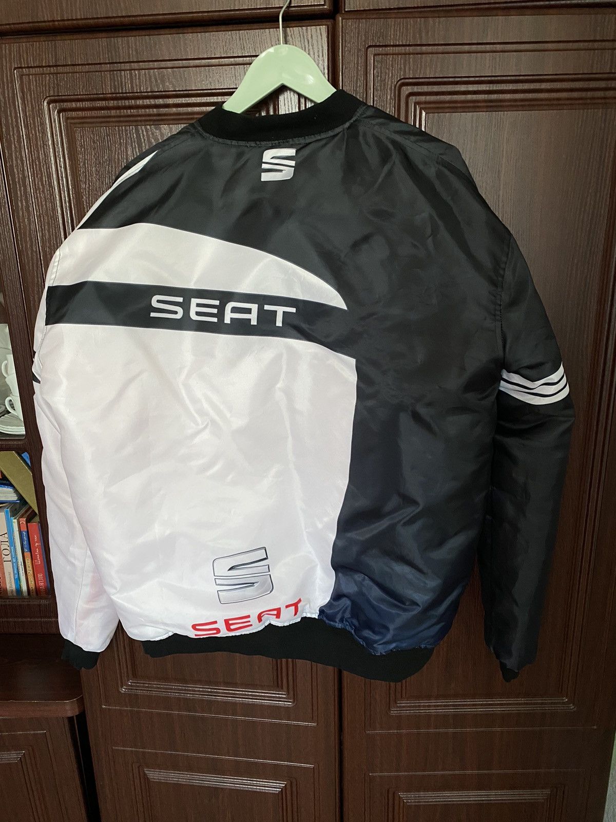 Vintage Seat Ice Age Racing Jacket Squirrel Ferrari Mercedes BMW Y2K Size US L / EU 52-54 / 3 - 4 Thumbnail