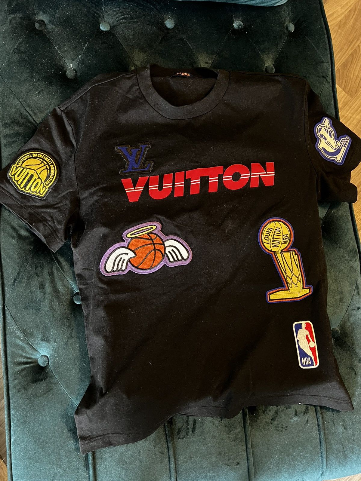 Louis Vuitton NBA Multi-Logo T-Shirt