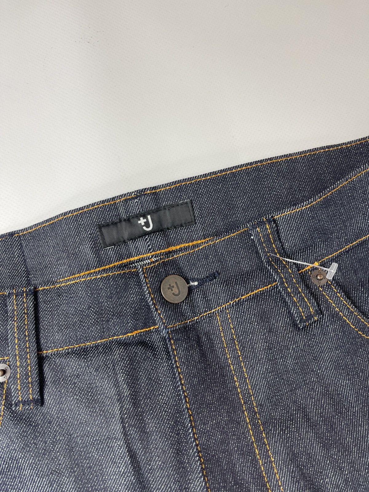 Jil Sander × Uniqlo Jil Sander x Uniqlo J+ blue denim selvage jeans pants Size US 31 - 11 Thumbnail