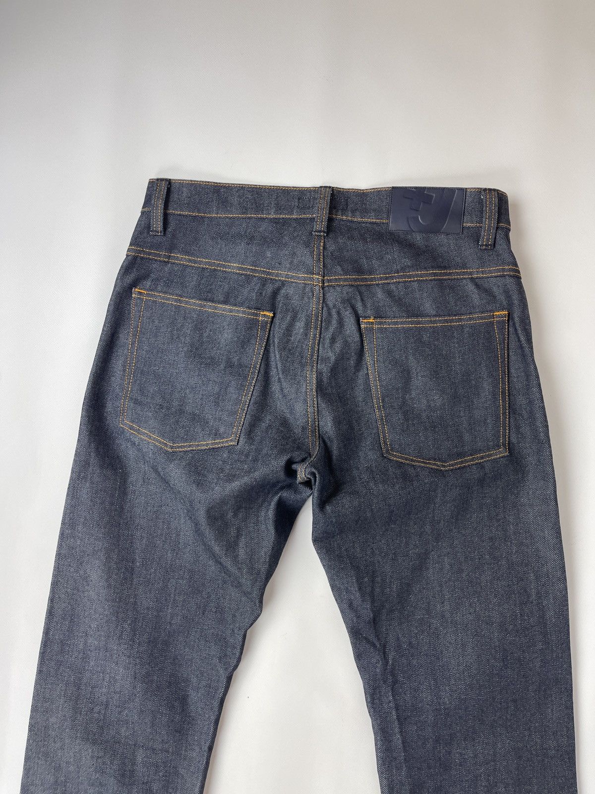 Jil Sander × Uniqlo Jil Sander x Uniqlo J+ blue denim selvage jeans pants Size US 31 - 17 Thumbnail
