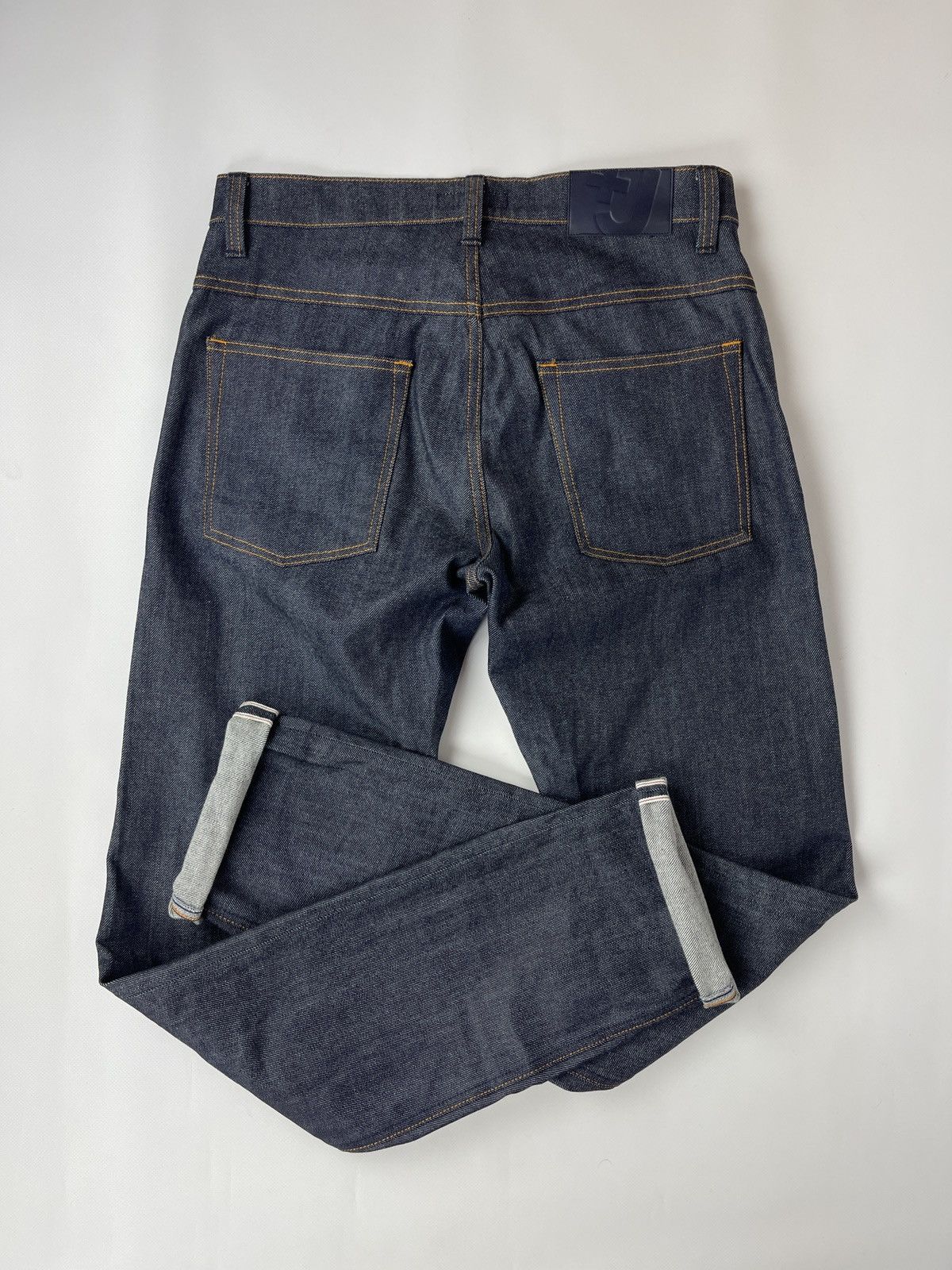Jil Sander × Uniqlo Jil Sander x Uniqlo J+ blue denim selvage jeans pants Size US 31 - 1 Thumbnail