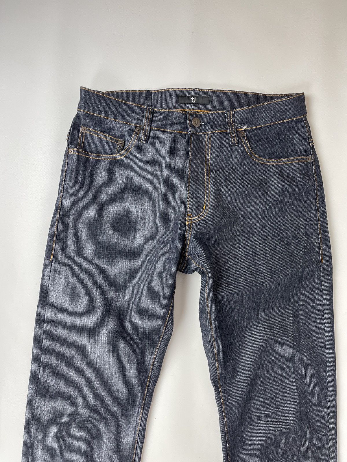 Jil Sander × Uniqlo Jil Sander x Uniqlo J+ blue denim selvage jeans pants Size US 31 - 8 Thumbnail