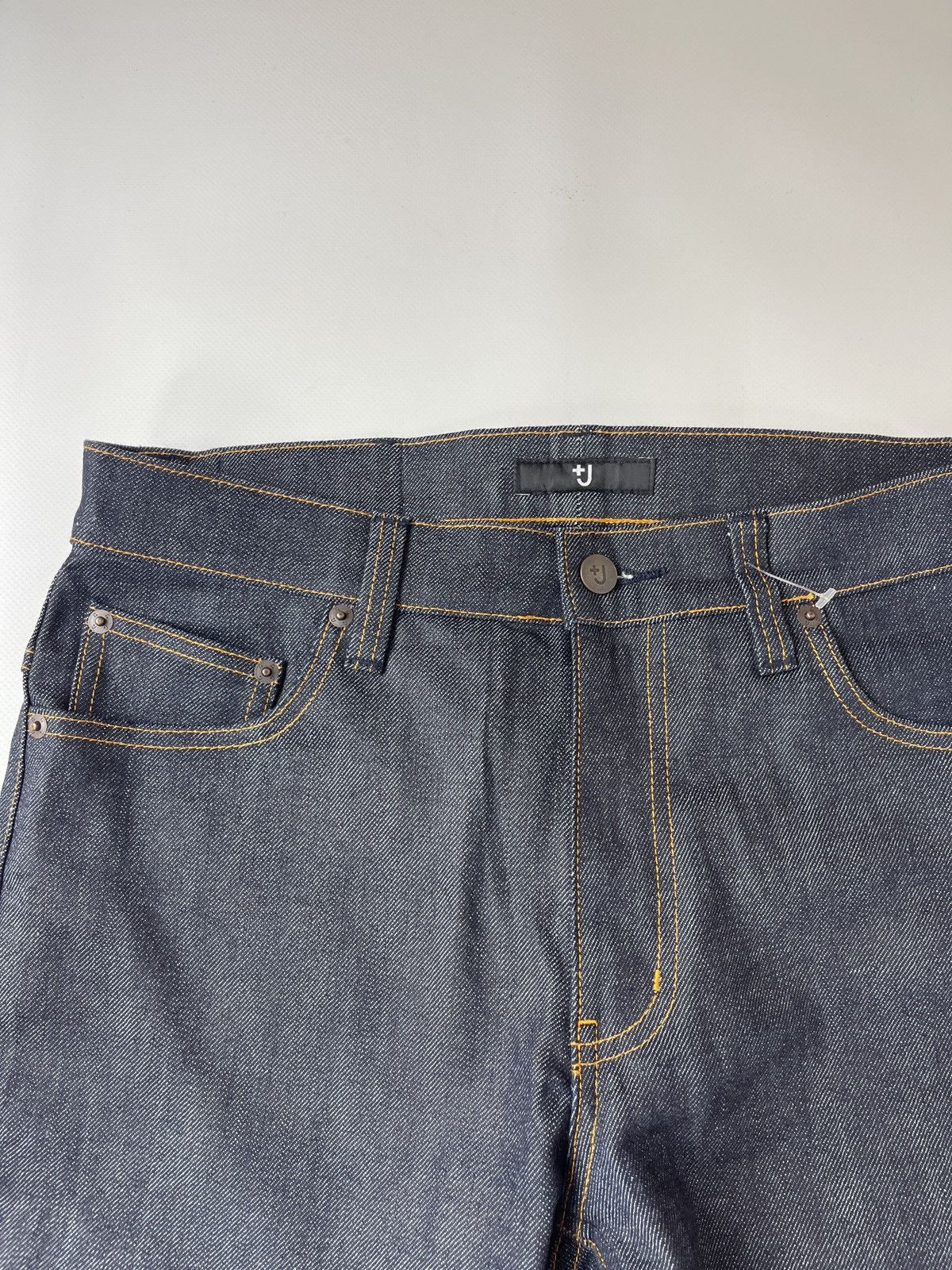 Jil Sander × Uniqlo Jil Sander x Uniqlo J+ blue denim selvage jeans pants Size US 31 - 12 Thumbnail