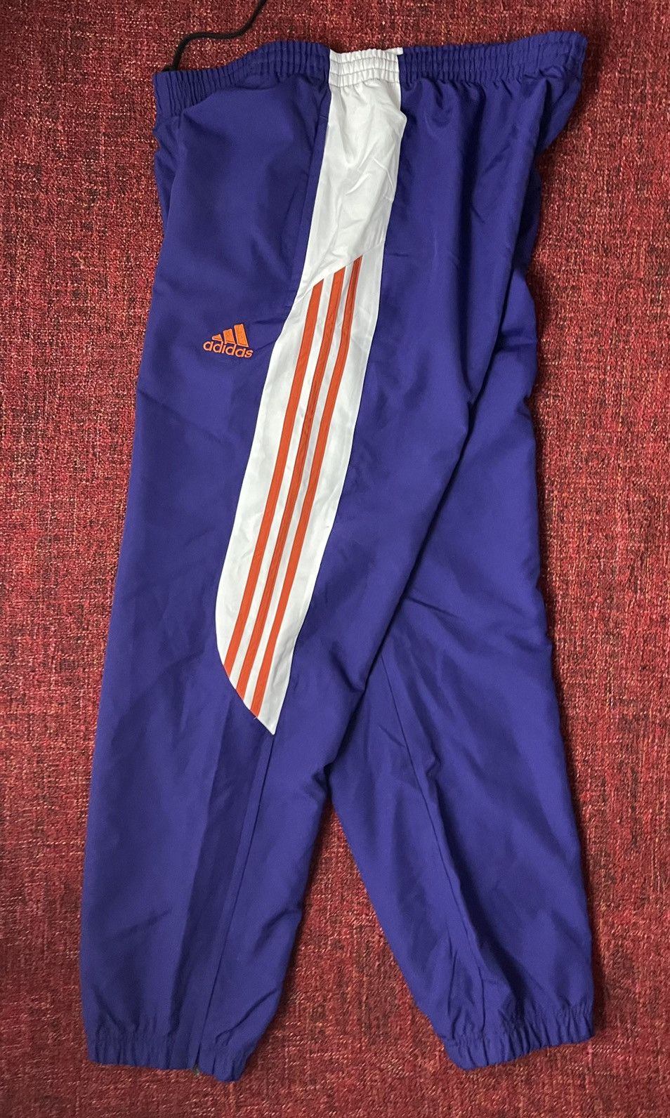 Adidas × Vintage Adidas Y2K purple track pants Size US 34 / EU 50 - 2 Thumbnail
