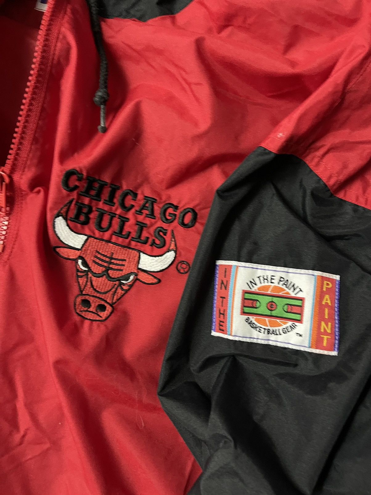 NBA × Vintage Chicago Bulls vintage 90s hooded jacket Size US M / EU 48-50 / 2 - 2 Thumbnail
