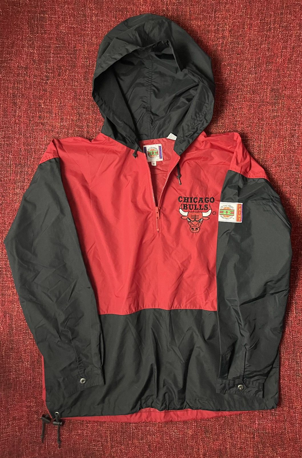 NBA × Vintage Chicago Bulls vintage 90s hooded jacket Size US M / EU 48-50 / 2 - 1 Thumbnail
