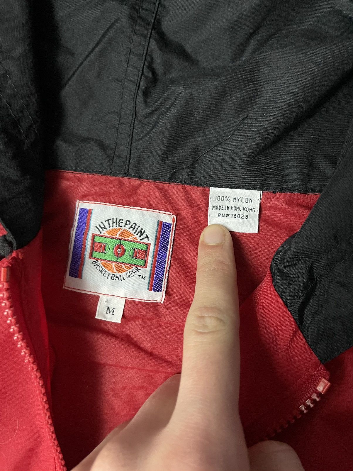 NBA × Vintage Chicago Bulls vintage 90s hooded jacket Size US M / EU 48-50 / 2 - 4 Thumbnail