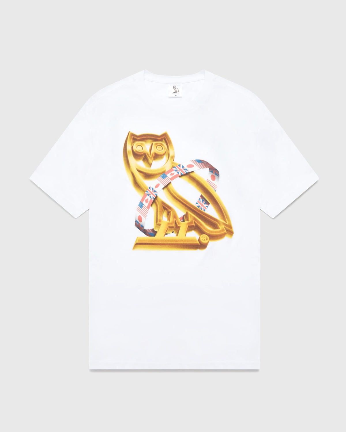Drake OVO Global Worldwide GMT Tee White size Large Size US L / EU 52-54 / 3 - 5 Thumbnail
