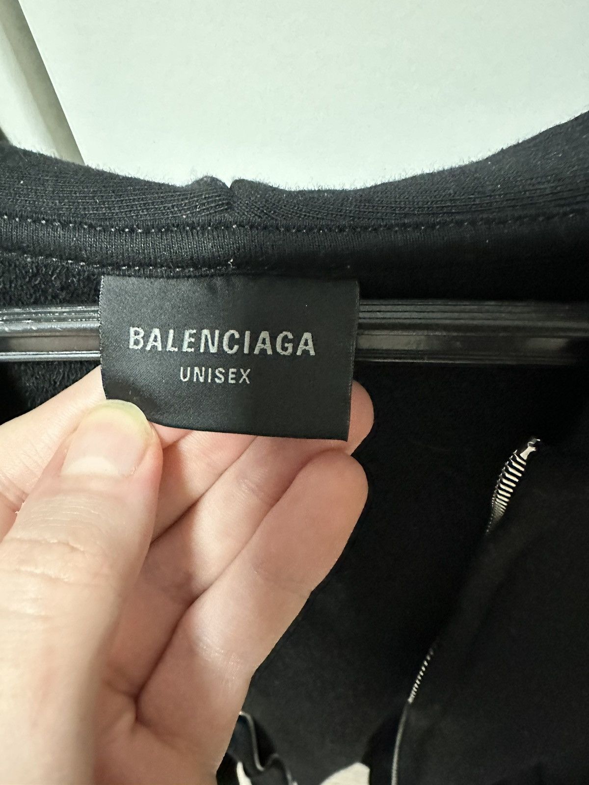 Balenciaga Balenciaga Size Sticker zip hoodie Size US M / EU 48-50 / 2 - 4 Thumbnail