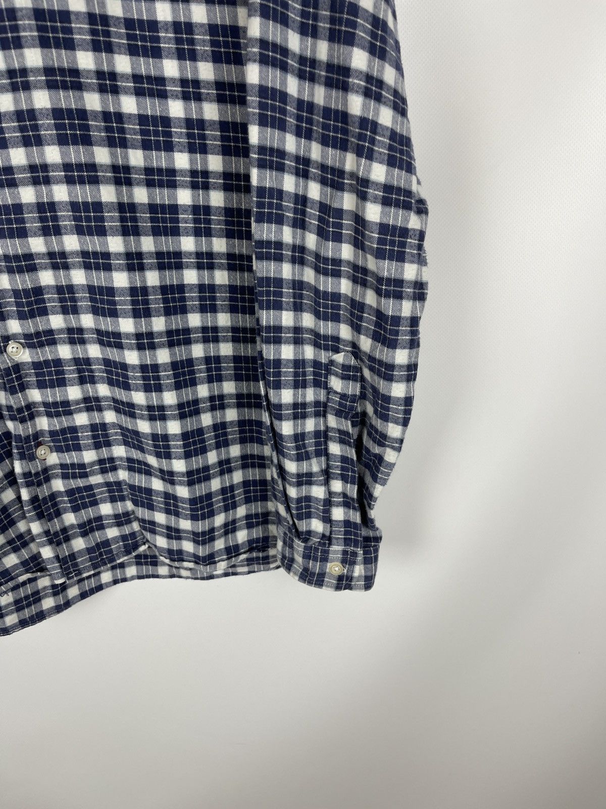 Oliver Spencer Oliver Spencer flannel checkered plaid long sleeve shirt Size US S / EU 44-46 / 1 - 4 Thumbnail