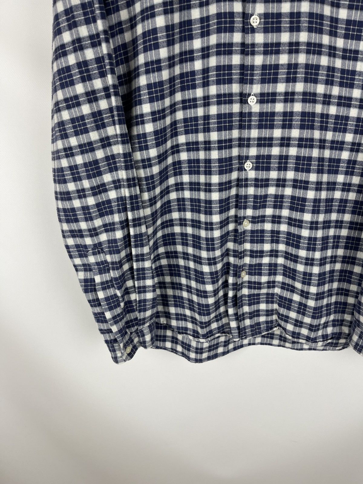 Oliver Spencer Oliver Spencer flannel checkered plaid long sleeve shirt Size US S / EU 44-46 / 1 - 5 Thumbnail