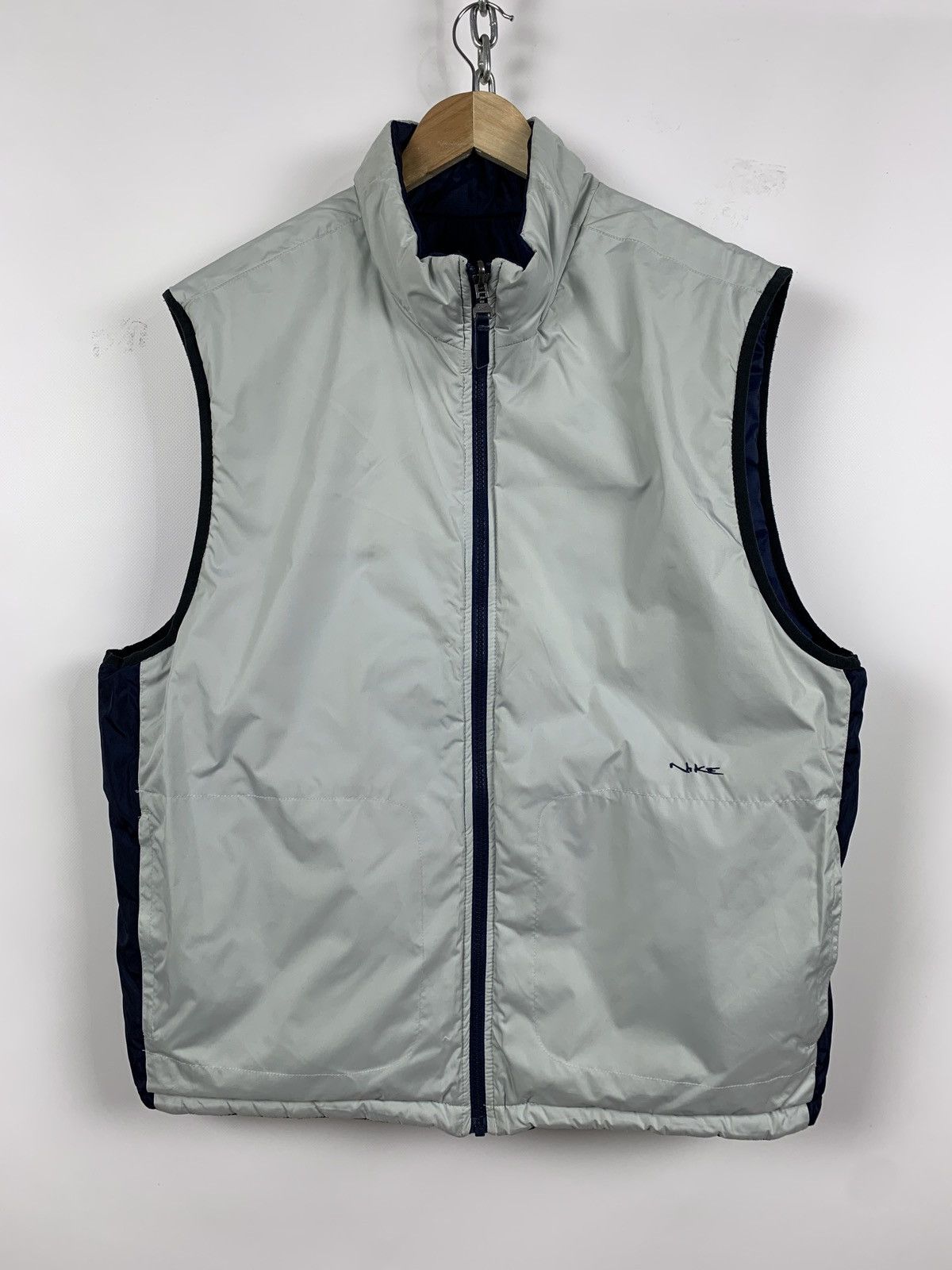 Nike 00s Vintage Nike Reversible Nylon Vest Size US XL / EU 56 / 4 - 8 Thumbnail