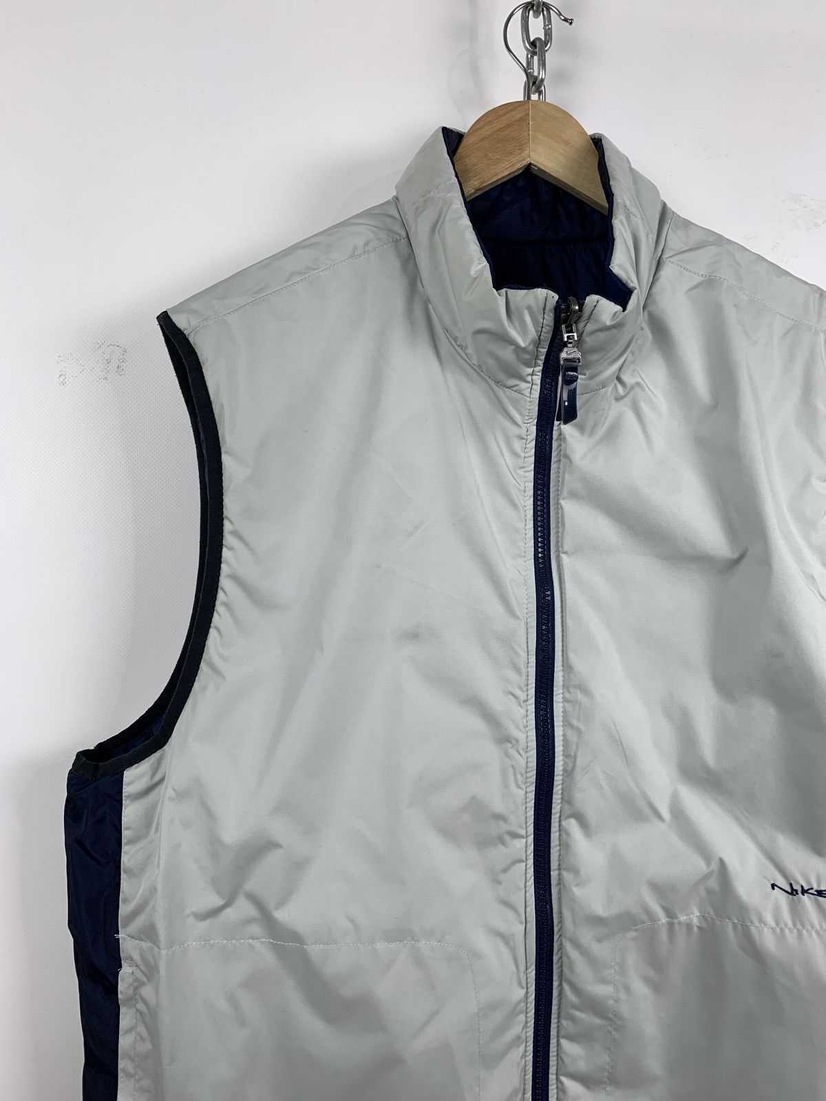 Nike 00s Vintage Nike Reversible Nylon Vest Size US XL / EU 56 / 4 - 18 Thumbnail