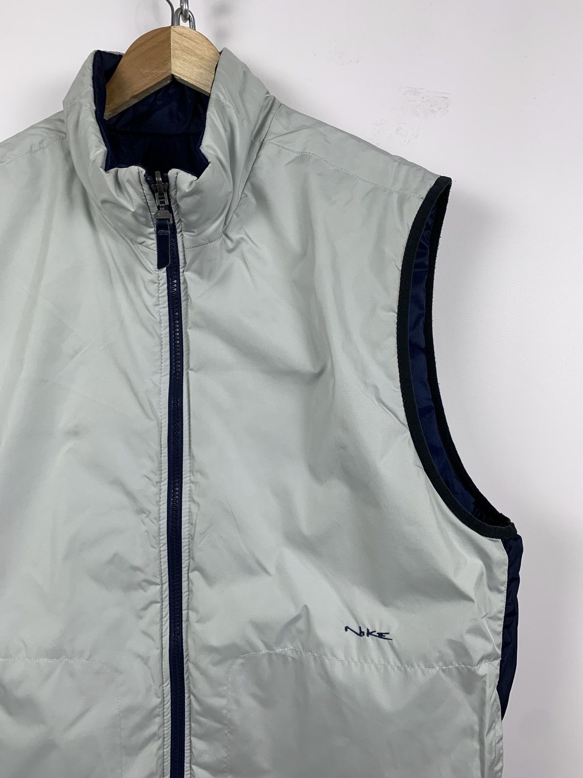 Nike 00s Vintage Nike Reversible Nylon Vest Size US XL / EU 56 / 4 - 17 Thumbnail