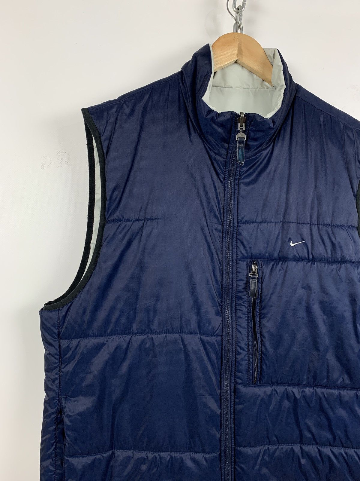 Nike 00s Vintage Nike Reversible Nylon Vest Size US XL / EU 56 / 4 - 11 Thumbnail
