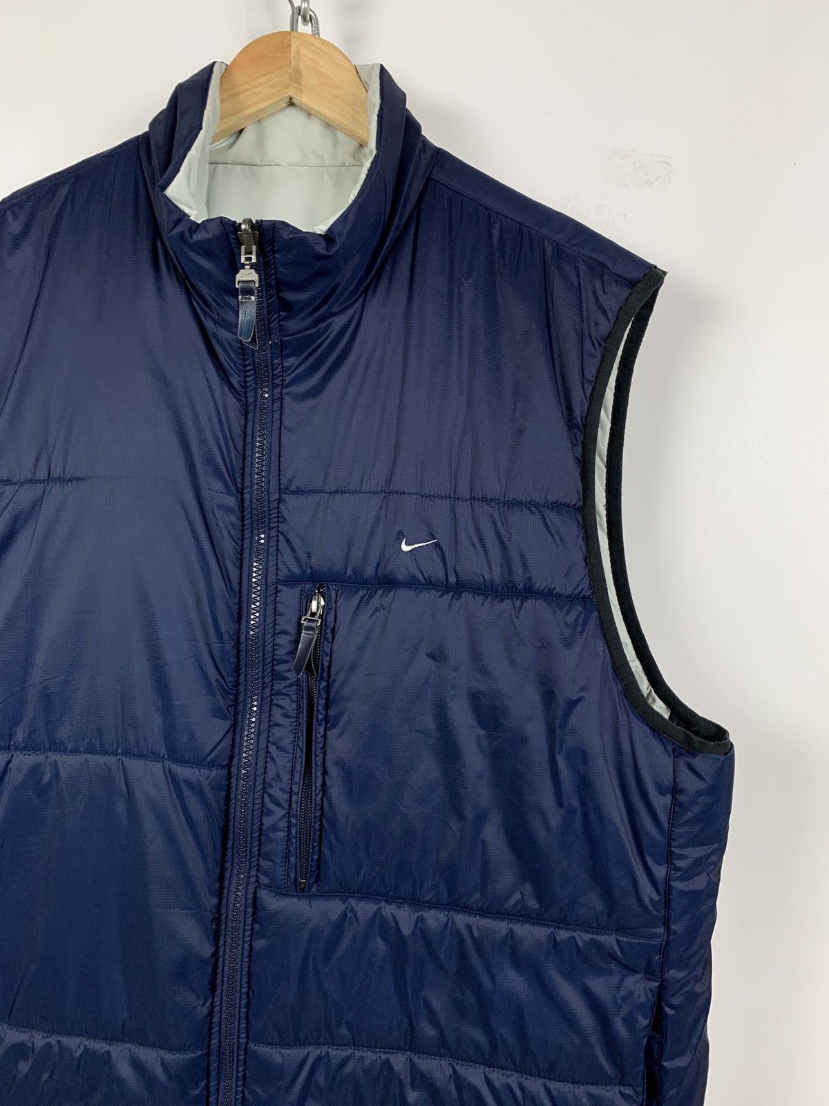 Nike 00s Vintage Nike Reversible Nylon Vest Size US XL / EU 56 / 4 - 12 Thumbnail