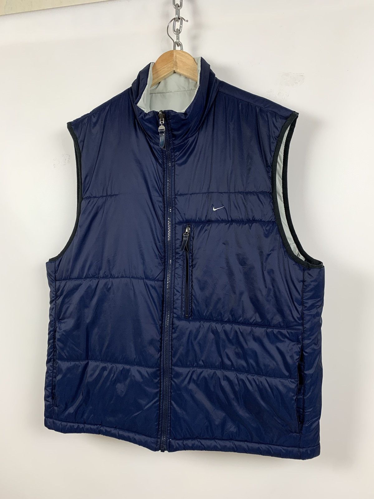 Nike 00s Vintage Nike Reversible Nylon Vest Size US XL / EU 56 / 4 - 7 Thumbnail
