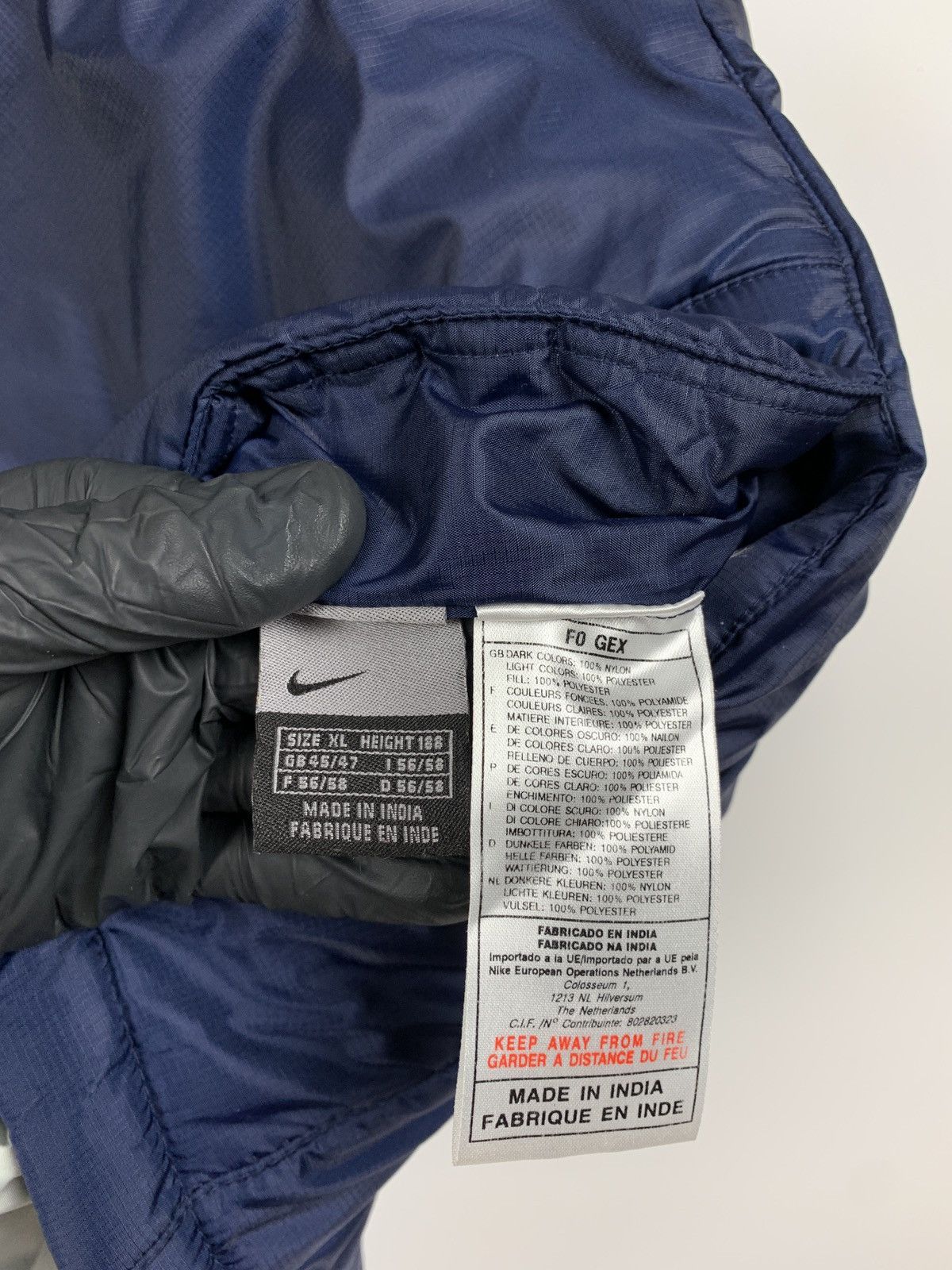 Nike 00s Vintage Nike Reversible Nylon Vest Size US XL / EU 56 / 4 - 25 Thumbnail