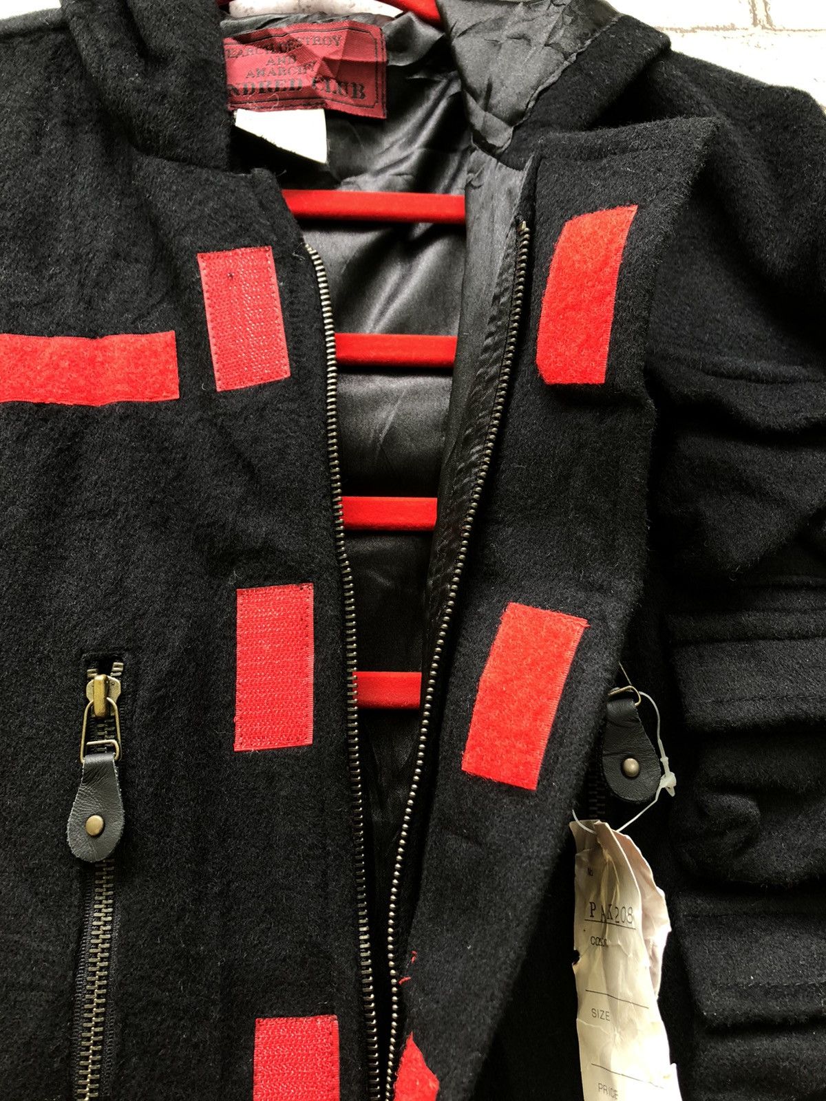 Japanese Brand Search Destroy and Anarchy punk hooded jacket Size US M / EU 48-50 / 2 - 8 Thumbnail