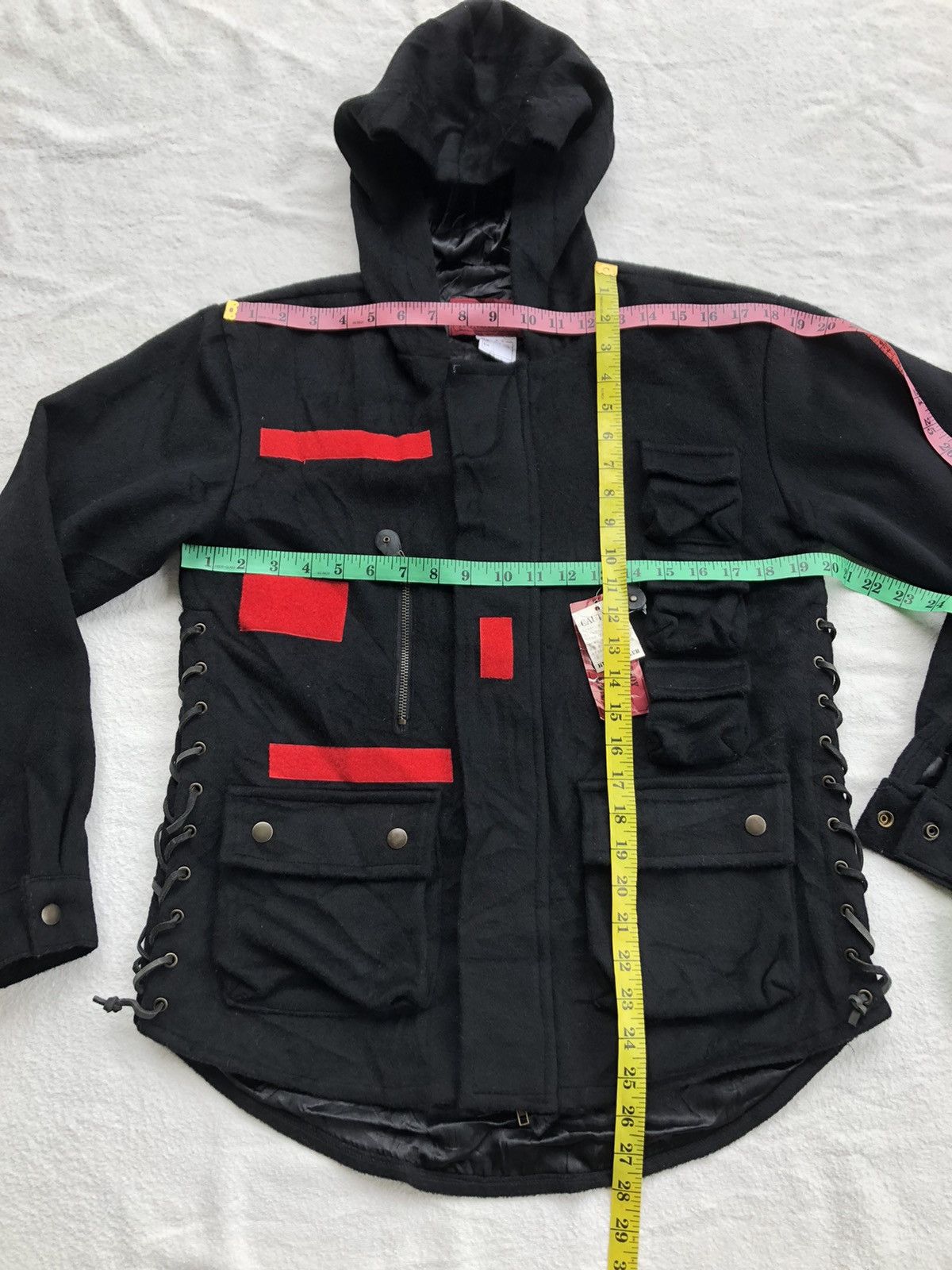 Japanese Brand Search Destroy and Anarchy punk hooded jacket Size US M / EU 48-50 / 2 - 12 Thumbnail