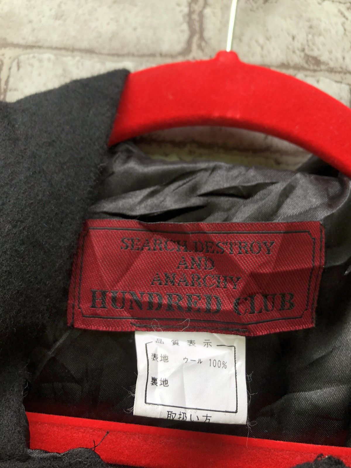 Japanese Brand Search Destroy and Anarchy punk hooded jacket Size US M / EU 48-50 / 2 - 4 Thumbnail
