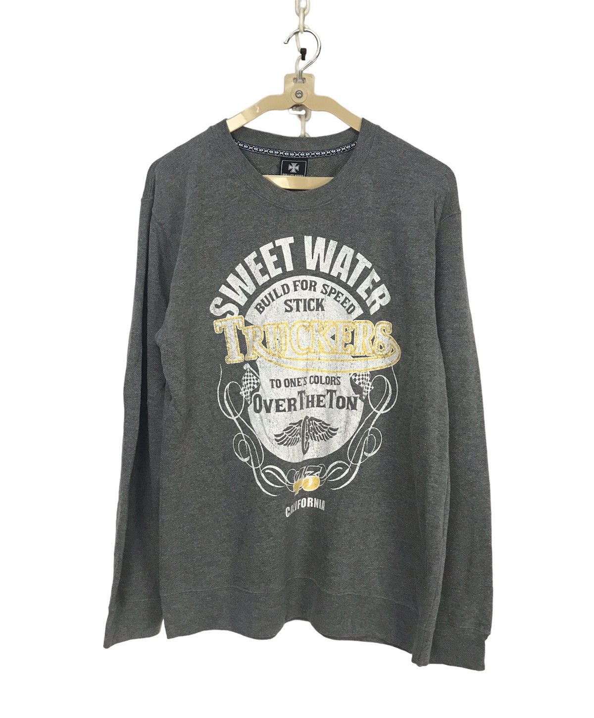 Bullet noise printed sweatshirt