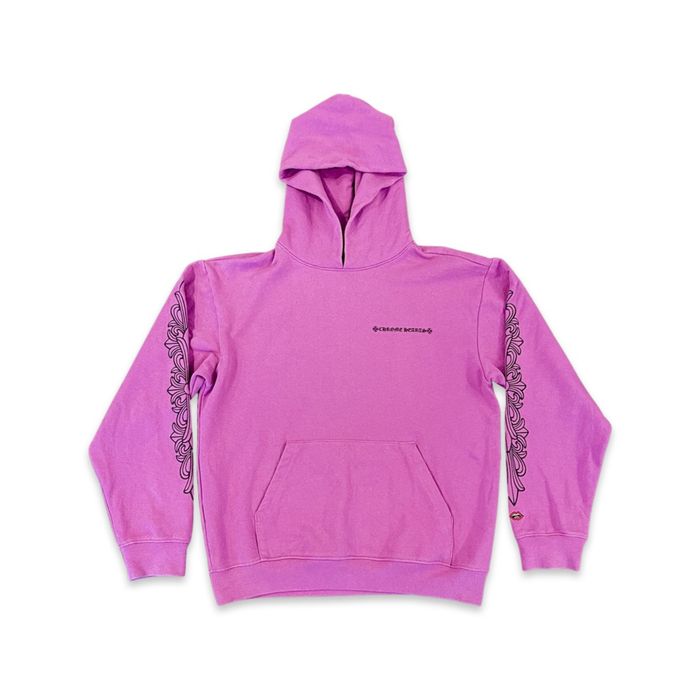 Chrome Hearts Matty Boy Spiderweb PHYSM Purple Hoodie | Grailed