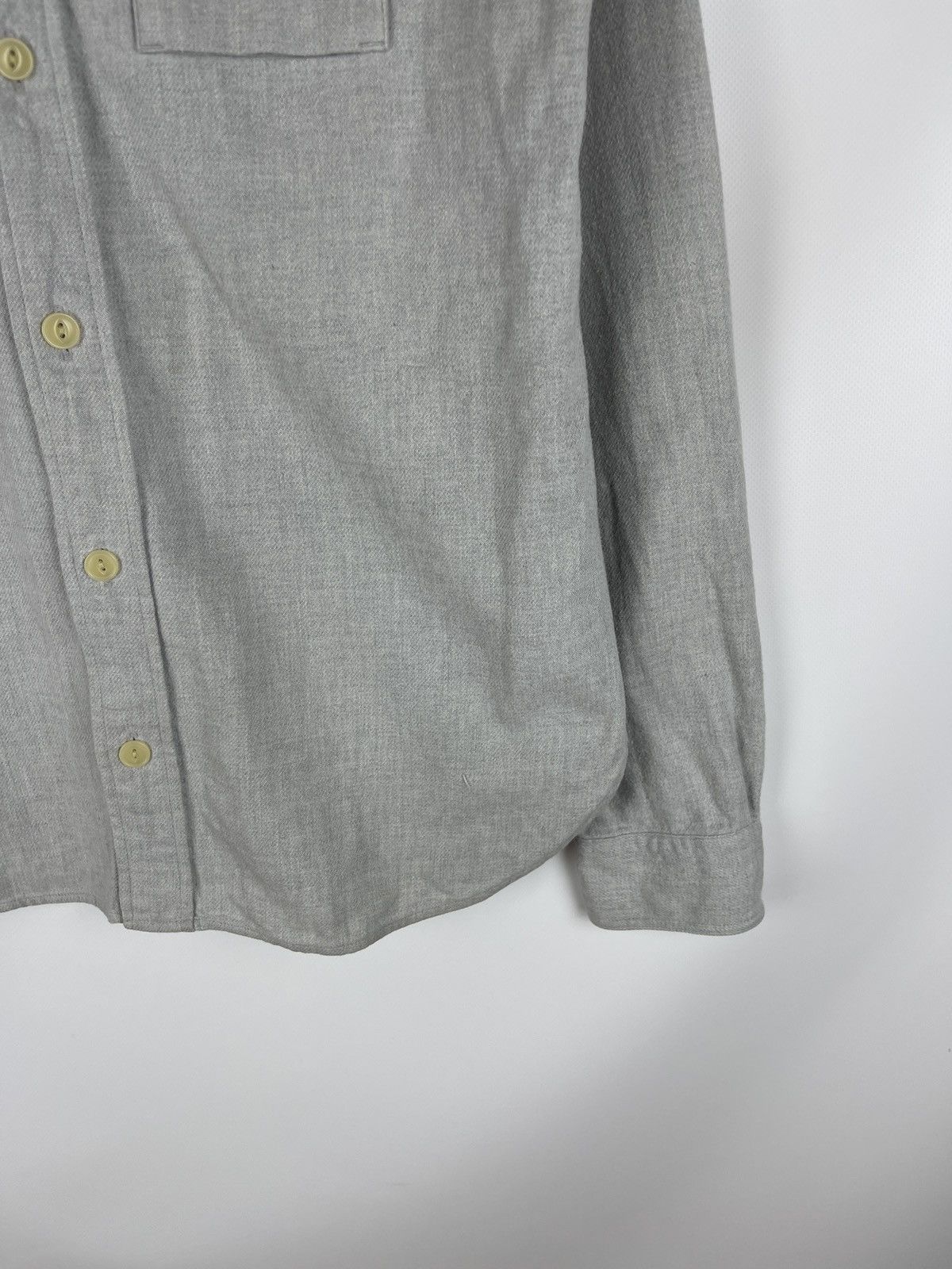 Allsaints Allsaints Sereno LS shirt flannel grey beige Size US S / EU 44-46 / 1 - 5 Thumbnail