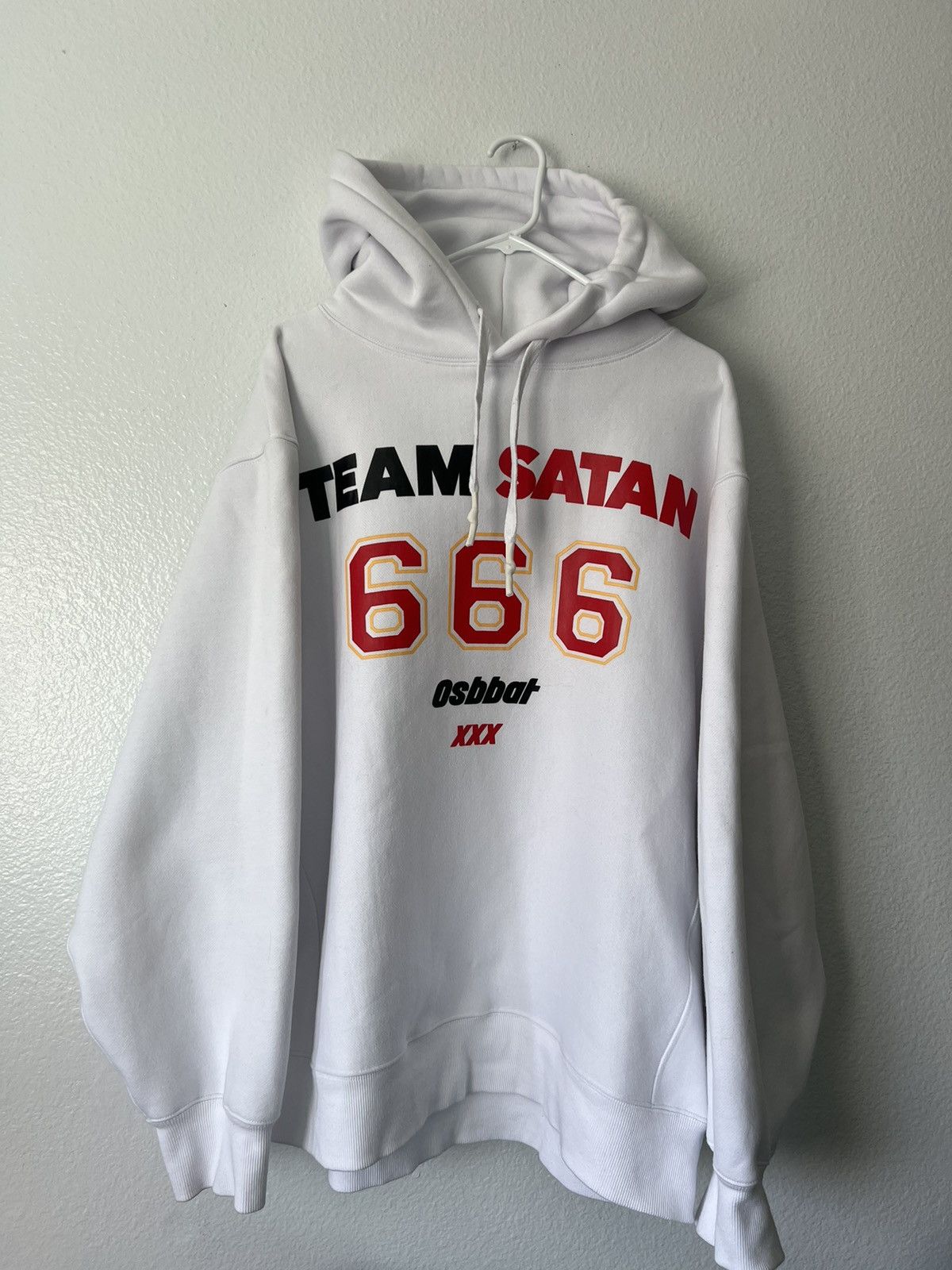 Osbbat Ian Connor x Osbbat Team Satan 666 Hoodie | Grailed