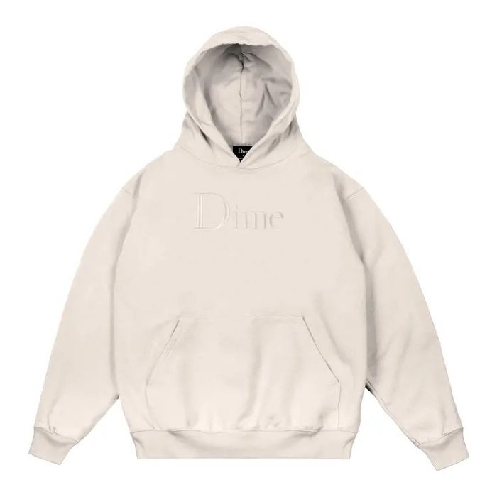 Dime Dime Classic Logo Embroidered Hoodie Grailed