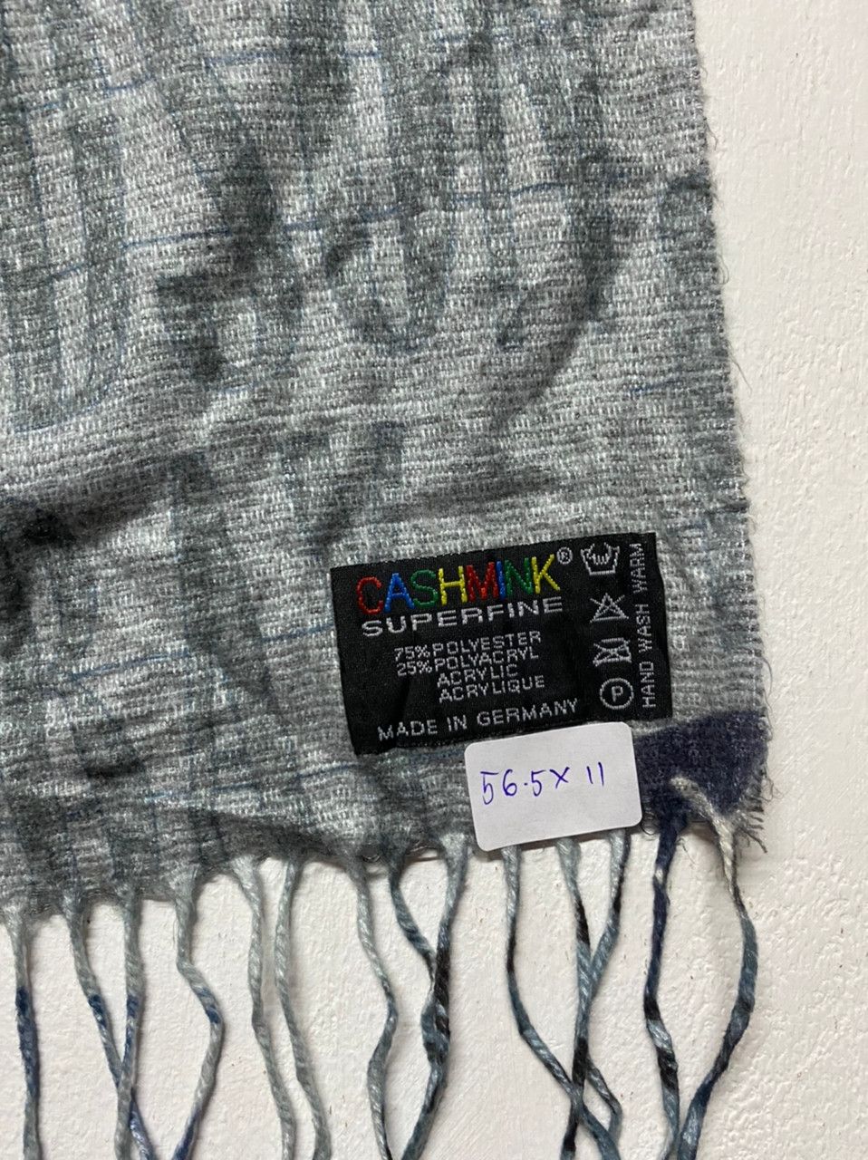 Vintage 💥 VINTAGE CASHMINK GERMANY MUFFLER/SCARVES Size ONE SIZE - 3 Thumbnail