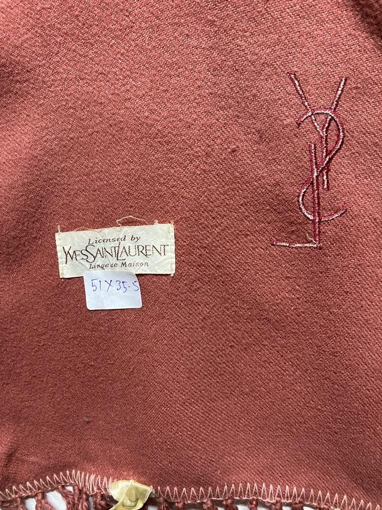 Designer × Yves Saint Laurent 💥VINTAGE YSL MUFFLER/SCARVES/SCARF Size ONE SIZE - 6 Thumbnail