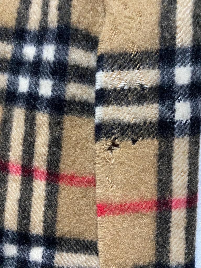 Burberry × Vintage 💥BURBERRY VINTAGE MUFFLER/SCARVES/SCARF Size ONE SIZE - 4 Thumbnail