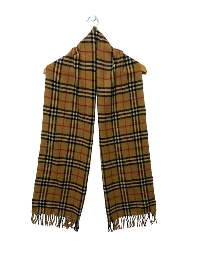 Burberry × Vintage 💥 BURBERRY VINTAGE MUFFLER/SCARVES/SCARF Size ONE SIZE - 1 Thumbnail