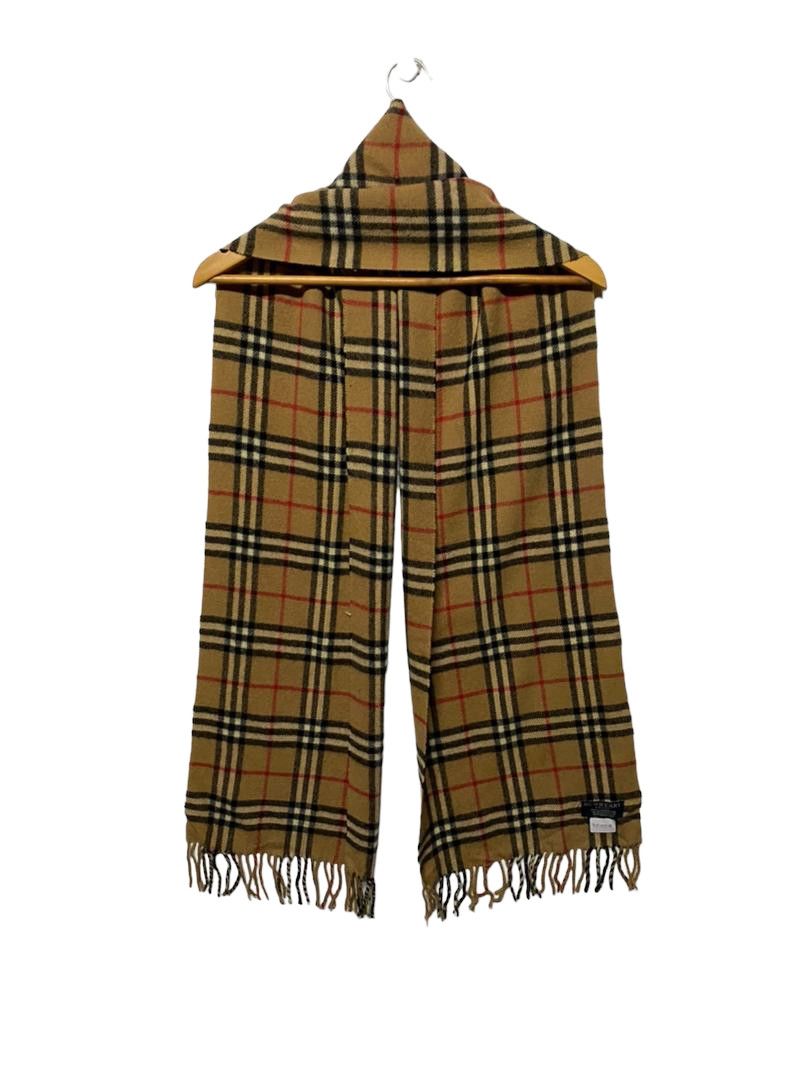 Burberry × Vintage 💥 BURBERRY VINTAGE MUFFLER/SCARVES/SCARF Size ONE SIZE - 2 Thumbnail