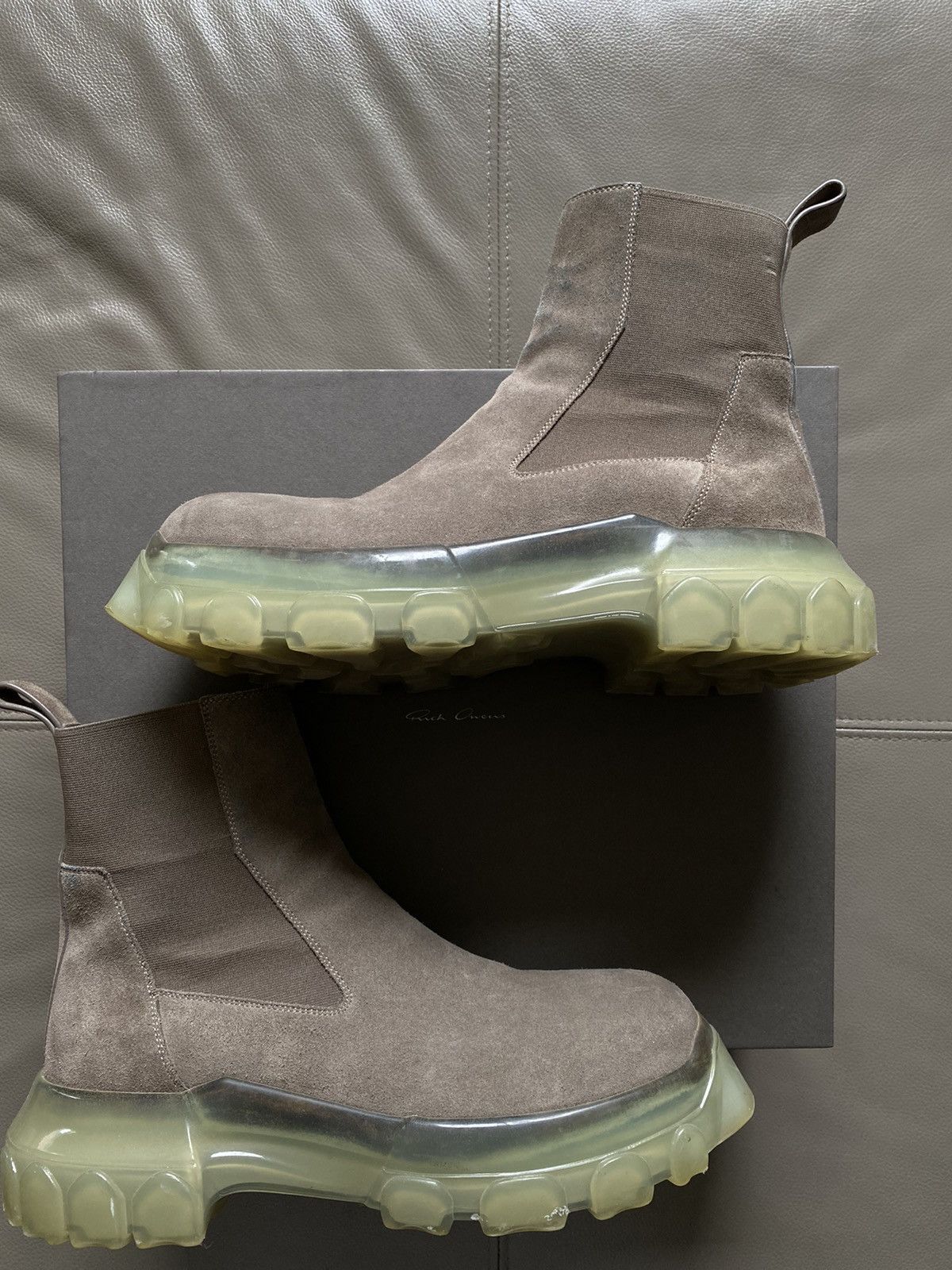Rick Owens Rick Owens Bozo Tractor Beetle Boots | Grailed