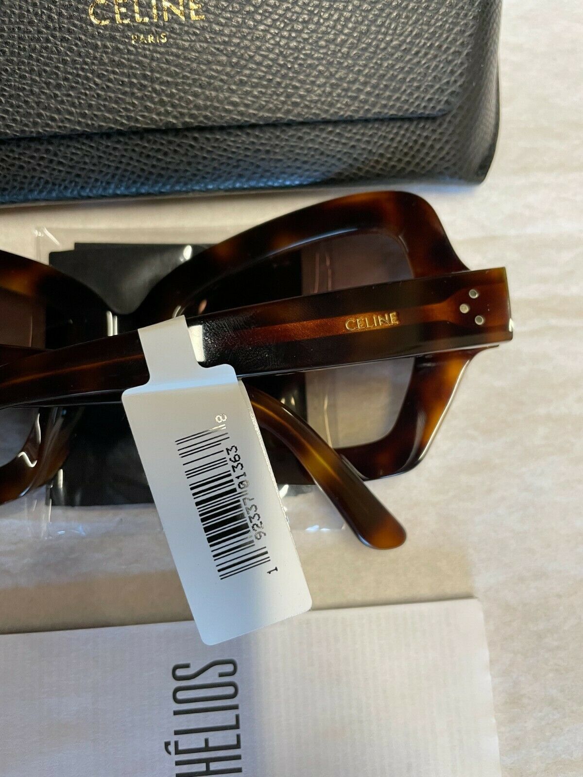 Celine Celine CL4067iS 56F Crystal Butterfly Havana Sunglasses Size ONE SIZE - 6 Thumbnail