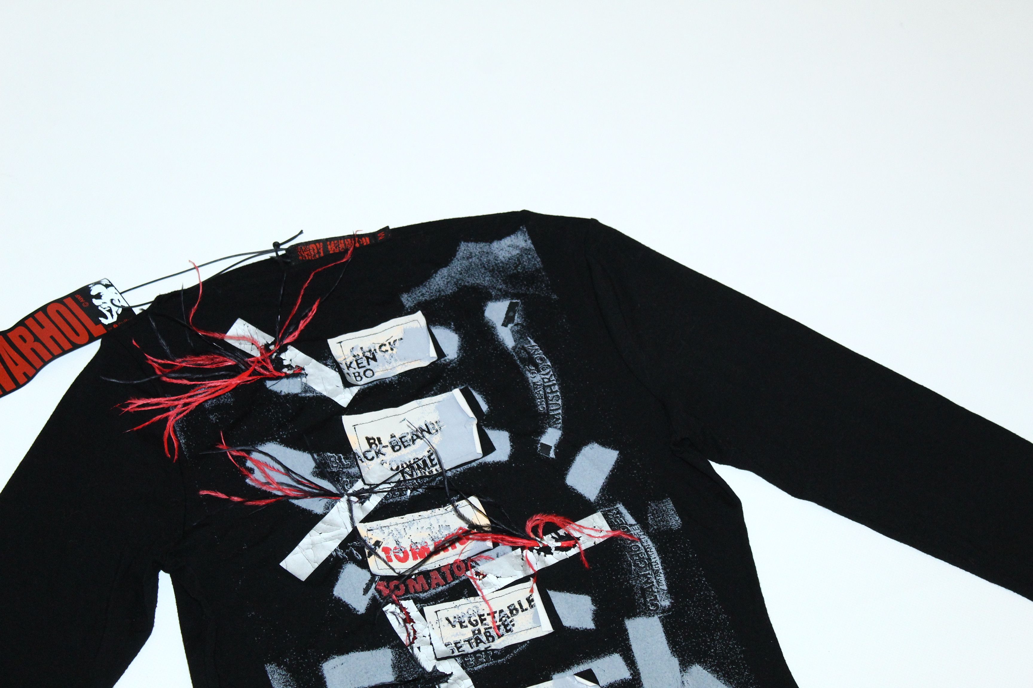 Andy Warhol 🔥Andy Warhol x Cultura Italy Seditionaries Punk Mesh Top Size US S / EU 44-46 / 1 - 8 Thumbnail