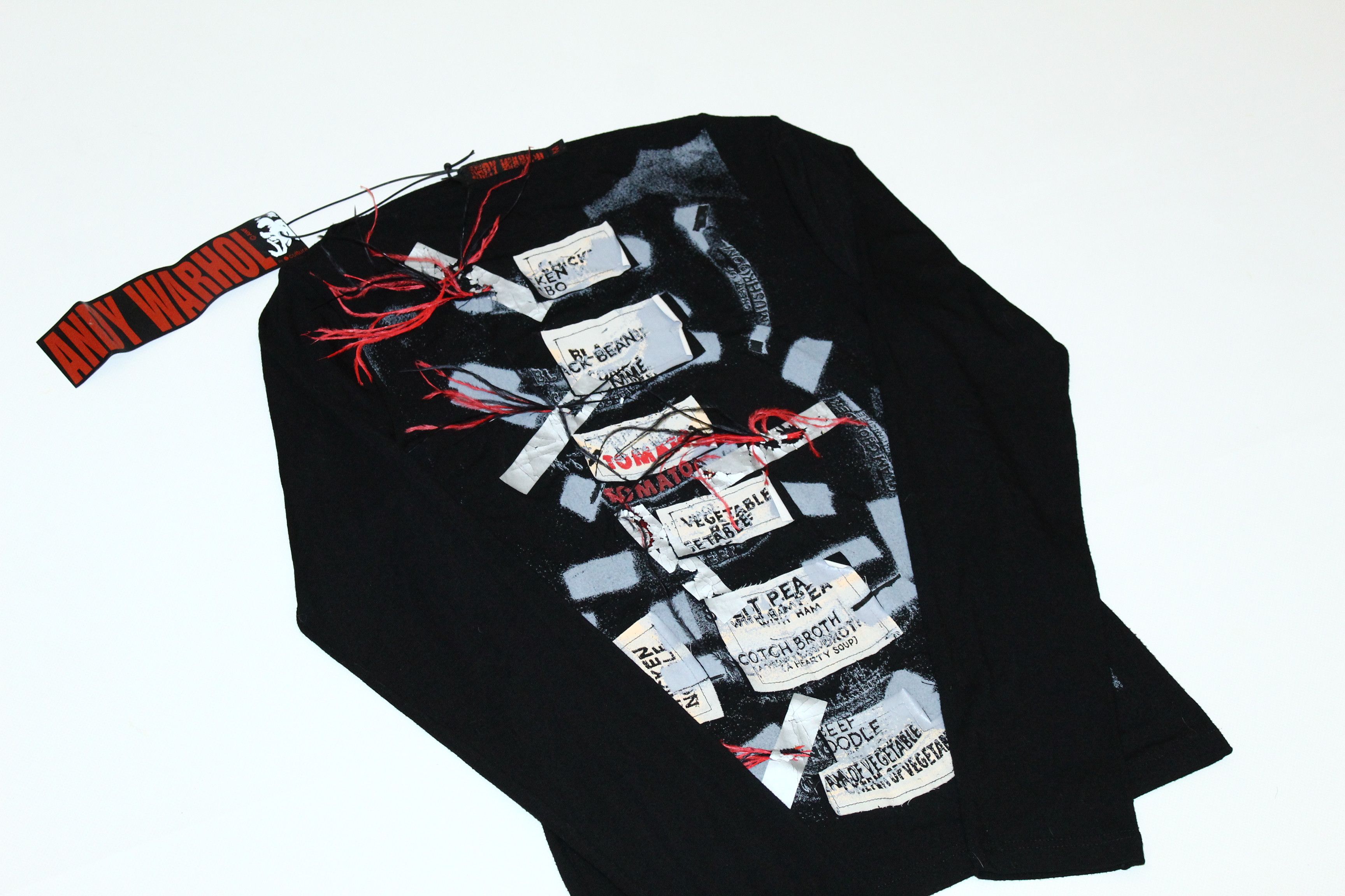 Andy Warhol 🔥Andy Warhol x Cultura Italy Seditionaries Punk Mesh Top Size US S / EU 44-46 / 1 - 9 Thumbnail