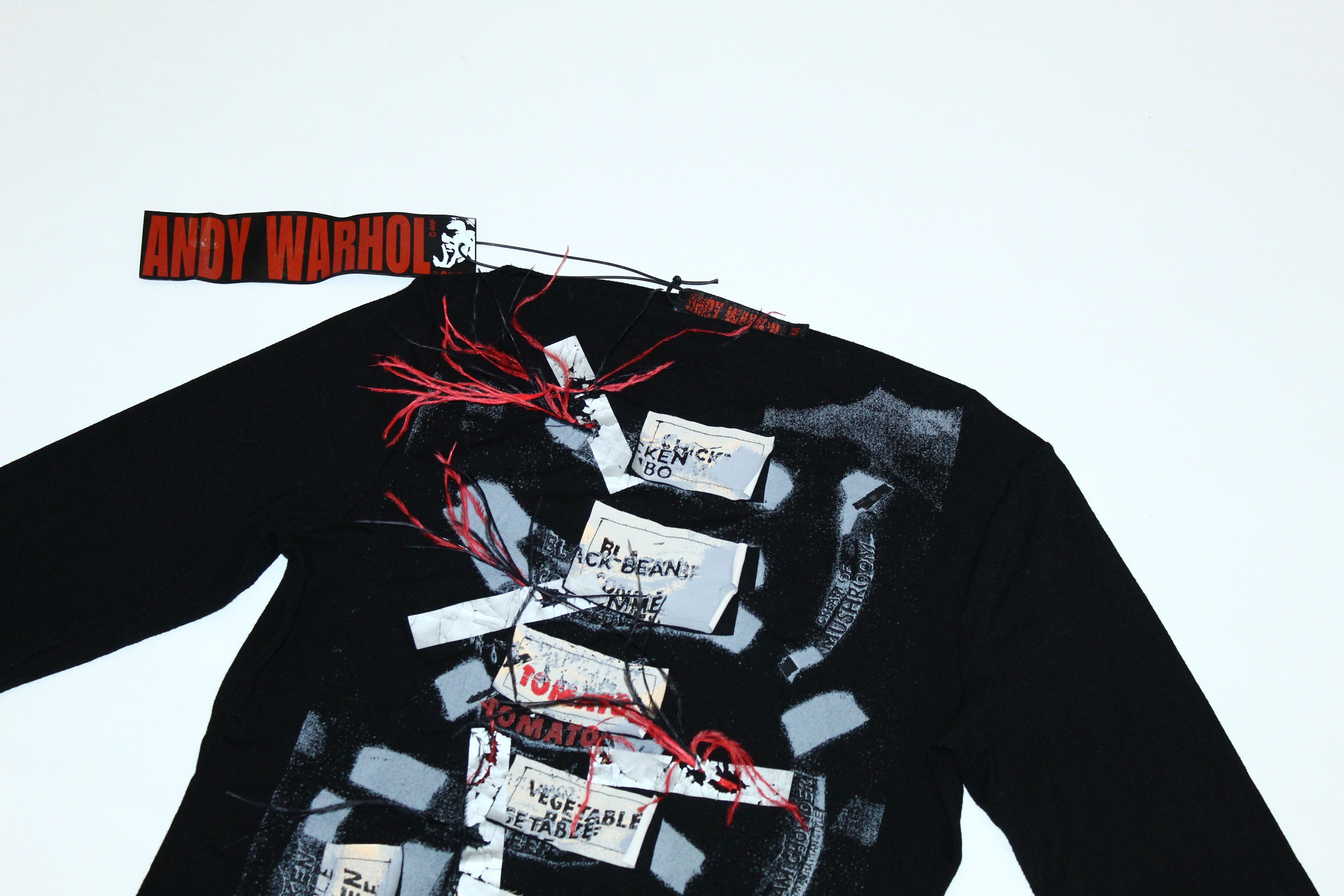 Andy Warhol 🔥Andy Warhol x Cultura Italy Seditionaries Punk Mesh Top Size US S / EU 44-46 / 1 - 5 Thumbnail