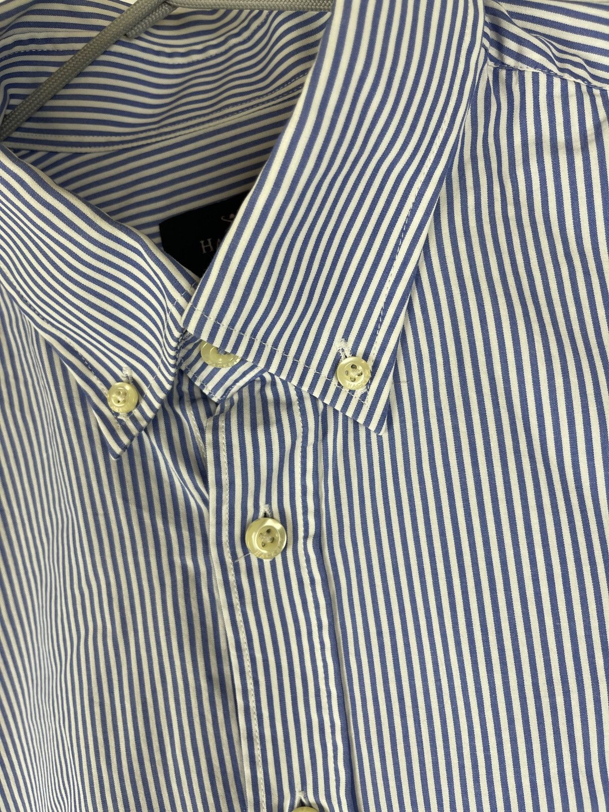 Hackett Hackett London Classic fit striped long sleeve shirt Size US L / EU 52-54 / 3 - 5 Thumbnail