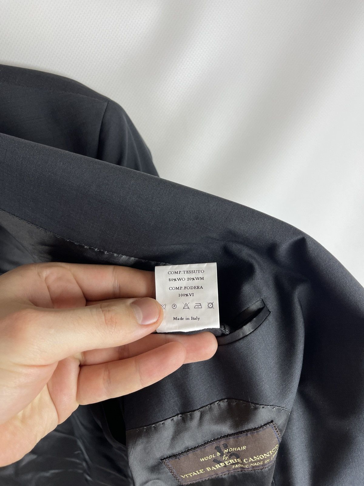 Boggi Boggi Milano Wool Mohair 2 button blazer sport coat Size 38R - 13 Thumbnail