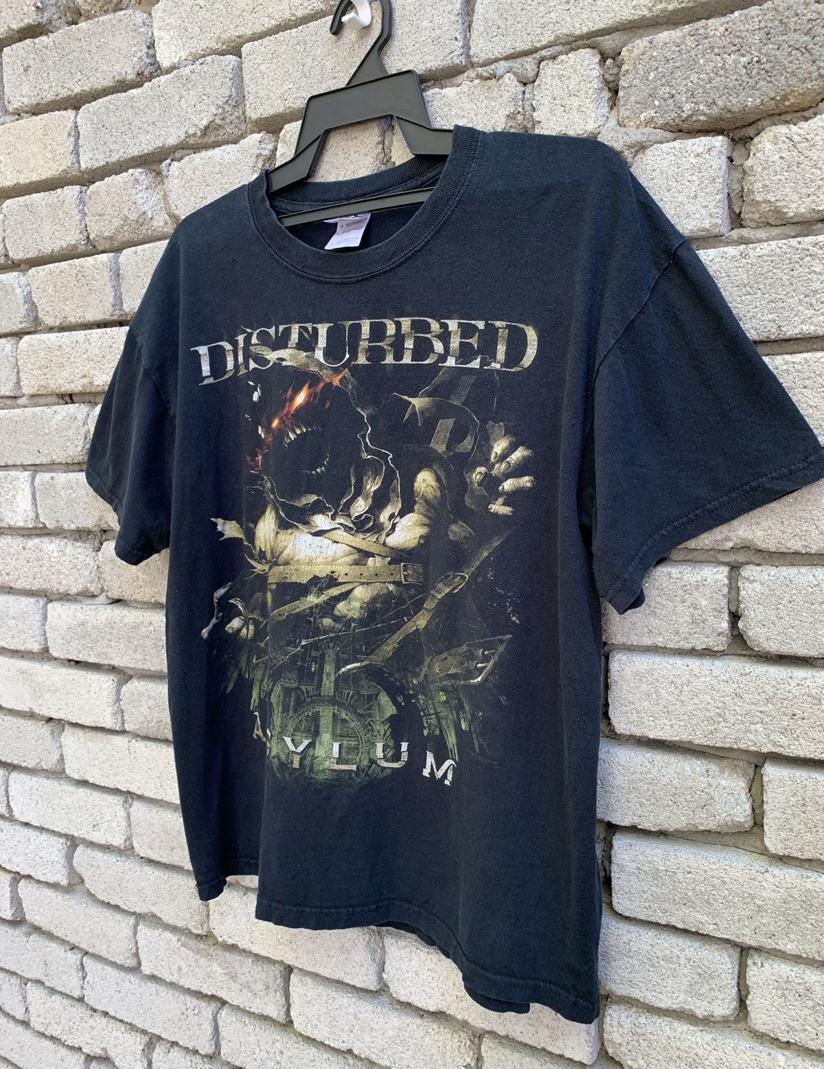 Band Tees Disturbed Asylum Band T Shirt Size US L / EU 52-54 / 3 - 3 Thumbnail