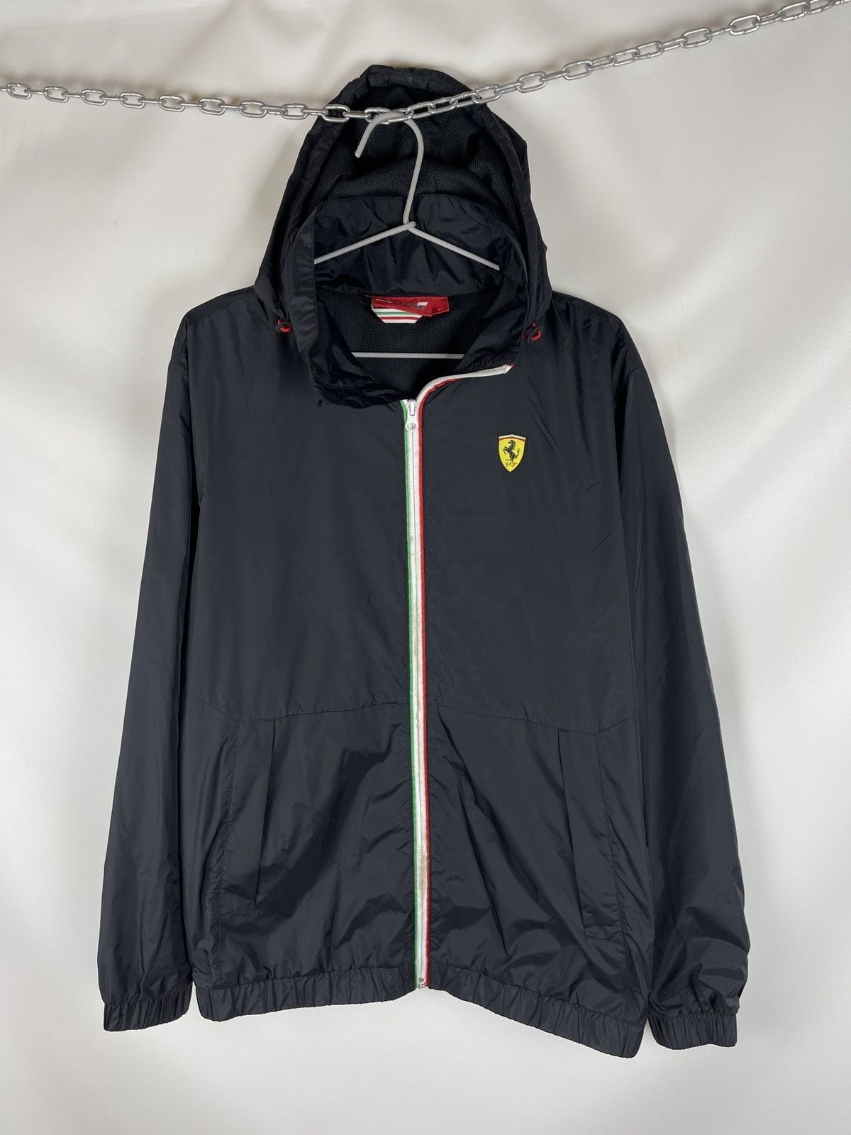 Ferrari Scuderia official product nylon shimmer jacket