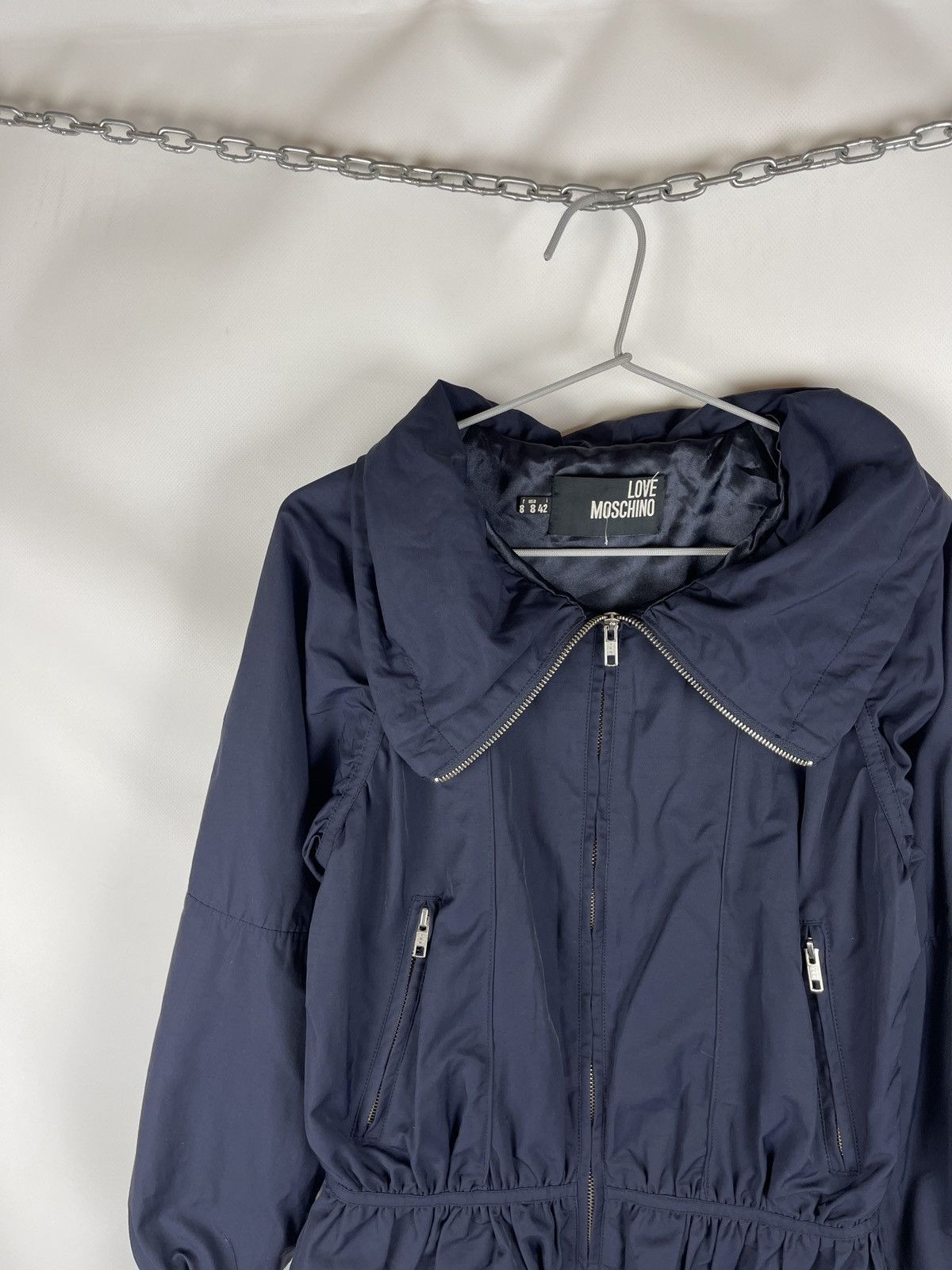 Moschino Love Moschino nylon full zip jacket slim Size M / US 6-8 / IT 42-44 - 2 Thumbnail